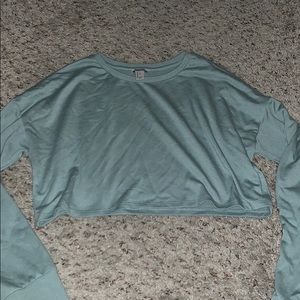 Full sleeve cropped sweater